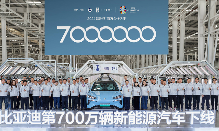 বিওয়াইডি’র ৭০ লাখ নিউ এনার্জি ভেহিকল উৎপাদন বিওয়াইডি’র ৭০ লাখ নিউ এনার্জি ভেহিকল উৎপাদন