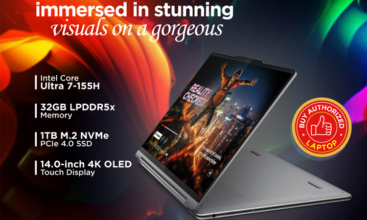 বাজারে এসেছে ইয়োগা নাইন আই টু ইন ওয়ান ইন্টেল কোর আলট্রা সেভেন লেনোভো ল্যাপটপ বাজারে এসেছে ইয়োগা নাইন আই টু ইন ওয়ান ইন্টেল কোর আলট্রা সেভেন লেনোভো ল্যাপটপ